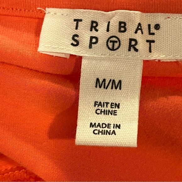 Coral Sleeveless knee length Dress with Side Buttons - Picture 8 of 13